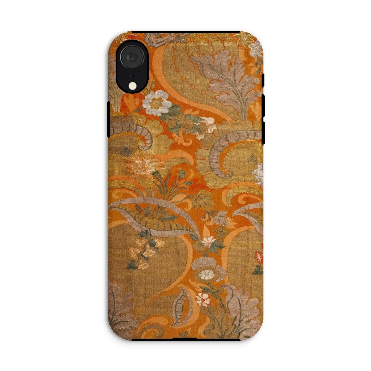 Casezest Mobile Phone Case for iPhone XR / Gloss Golden Silk Design