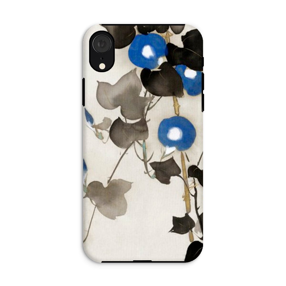 Casezest Mobile Phone Case for iPhone XR / Gloss Kamisaka Flowers Design