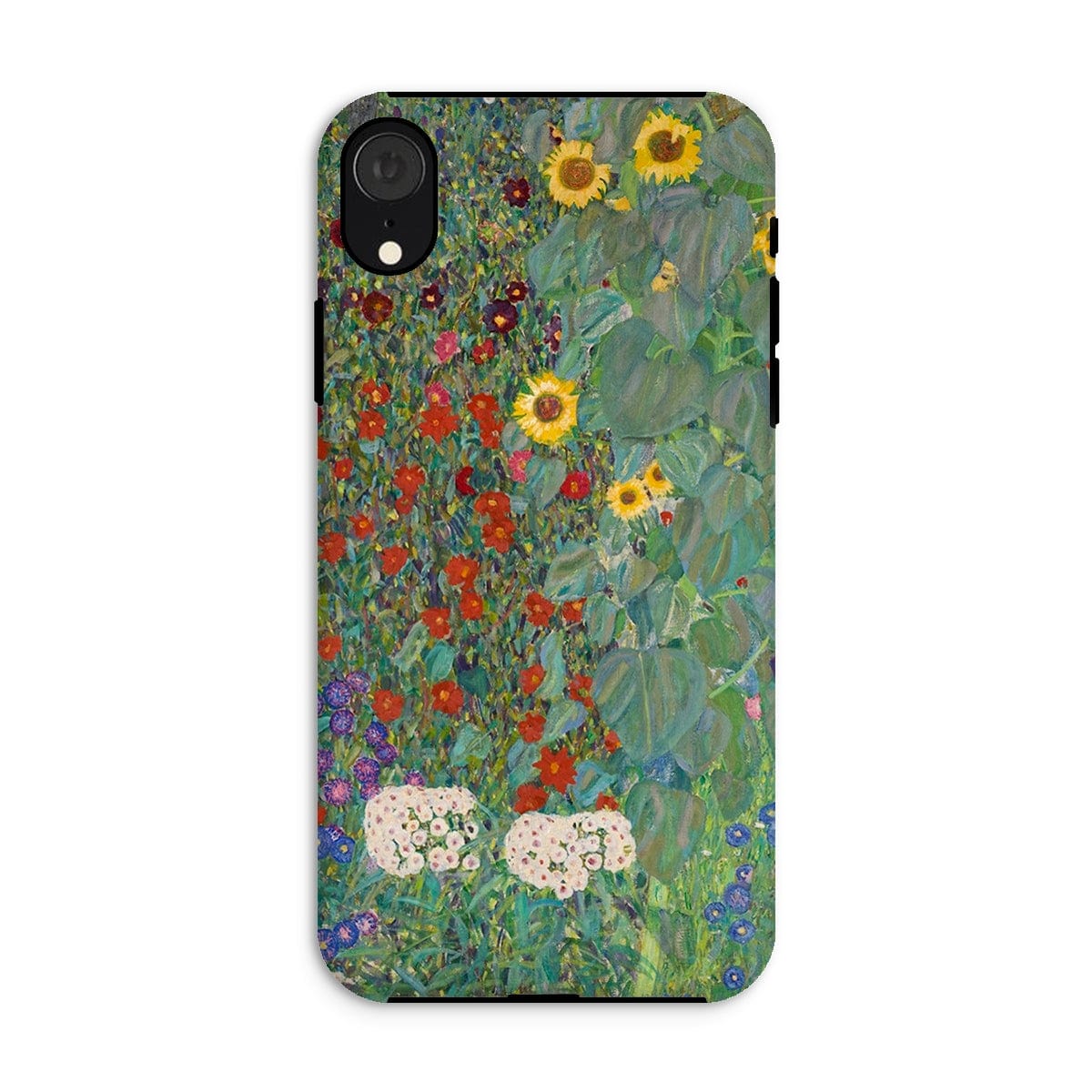 Casezest Mobile Phone Case for iPhone XR / Gloss Klimt Farm Garden Design