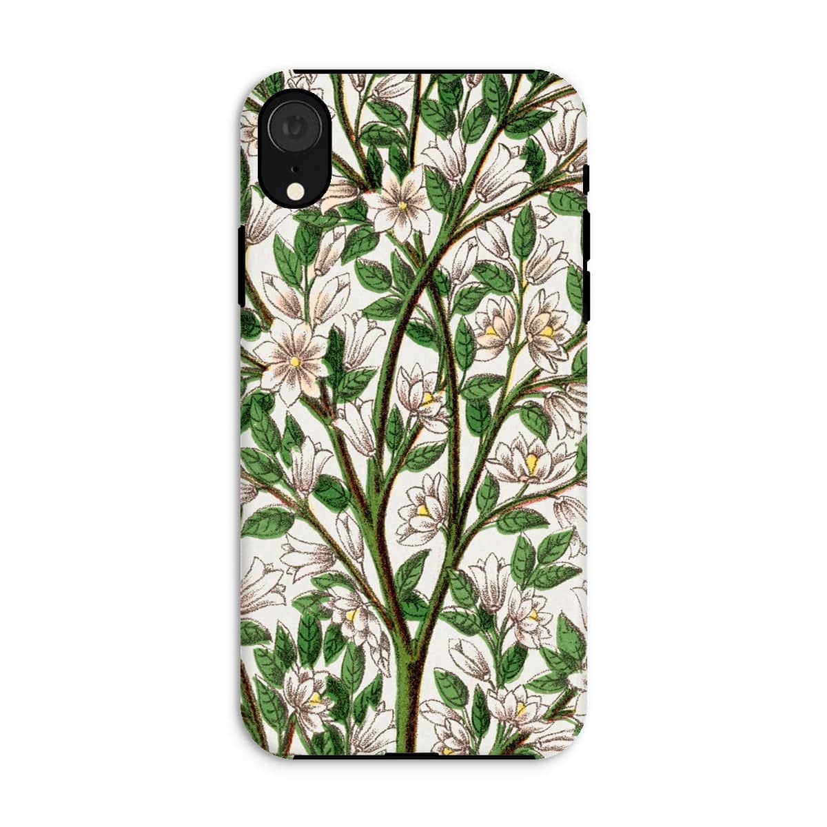 Casezest Mobile Phone Case for iPhone XR / Gloss Magnolia Lithograph Design