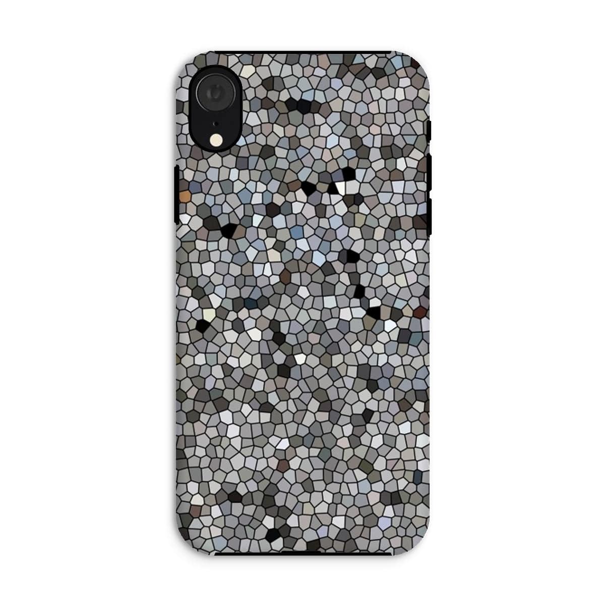 Casezest Mobile Phone Case for iPhone XR / Gloss Mosaic Texture Design