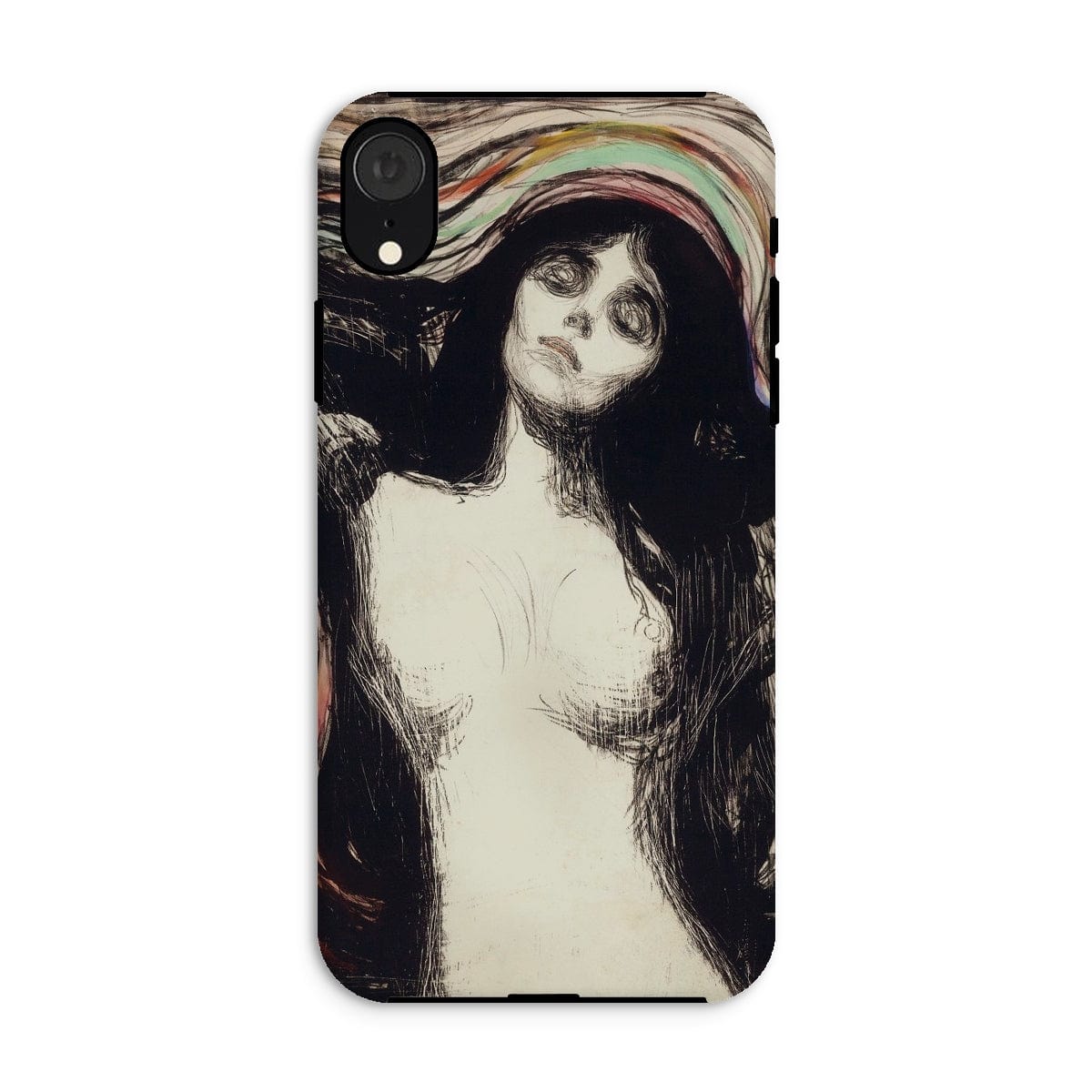 Casezest Mobile Phone Case for iPhone XR / Gloss Munch Madonna Design