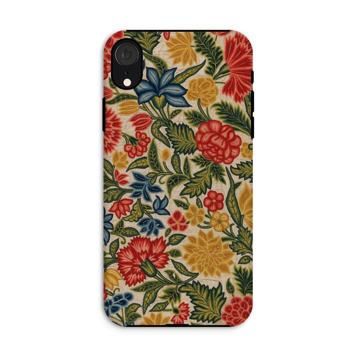 Casezest Mobile Phone Case for iPhone XR / Gloss Old Floral Panel Design