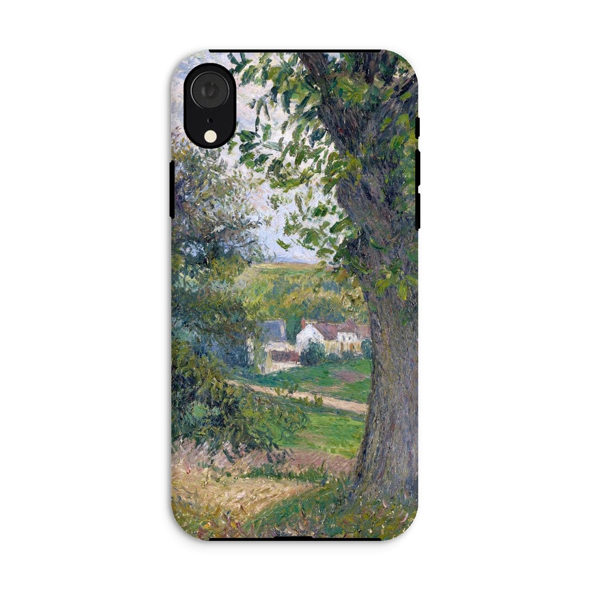 Casezest Mobile Phone Case for iPhone XR / Gloss Pissarro Chestnut Trees Design