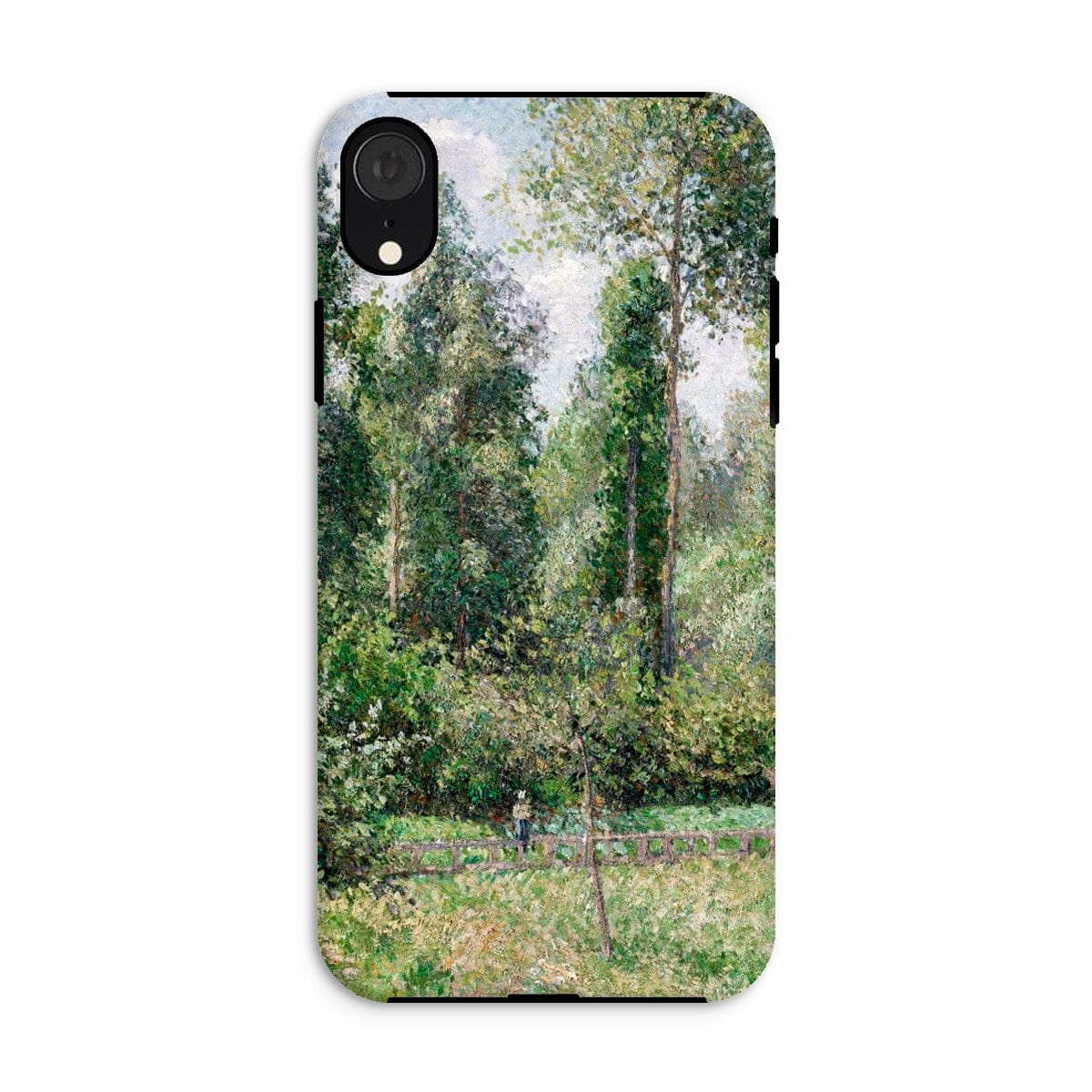 Casezest Mobile Phone Case for iPhone XR / Gloss Pissarro Poplars Design