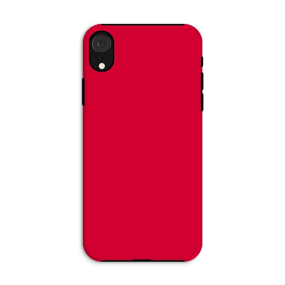 Casezest Mobile Phone Case for iPhone XR / Gloss Pure Bright Red Design