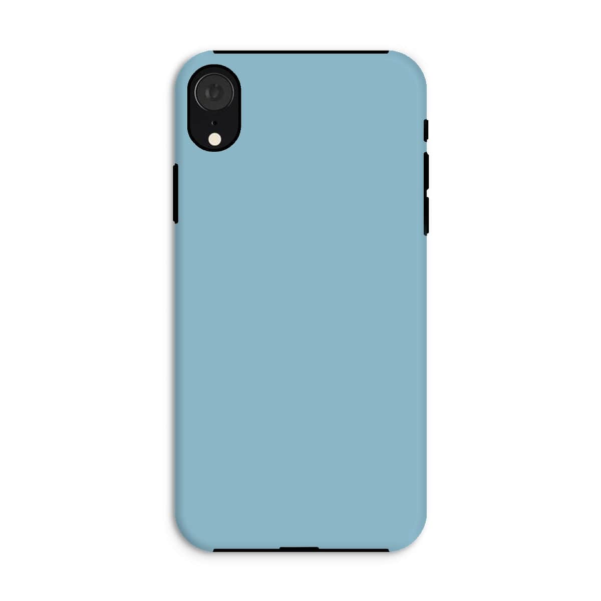 Casezest Mobile Phone Case for iPhone XR / Gloss Pure Light Blue Design