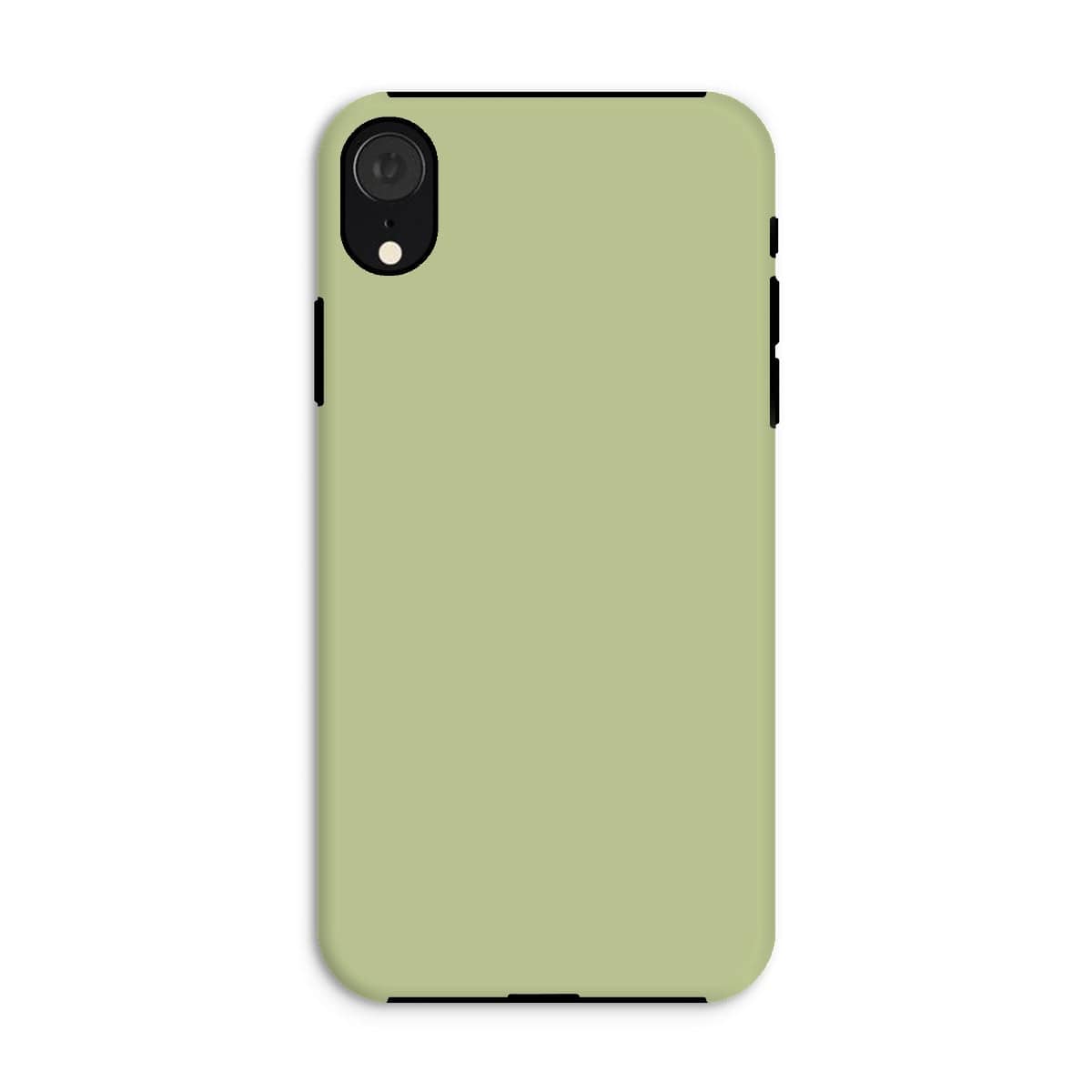 Casezest Mobile Phone Case for iPhone XR / Gloss Pure Light Green Design