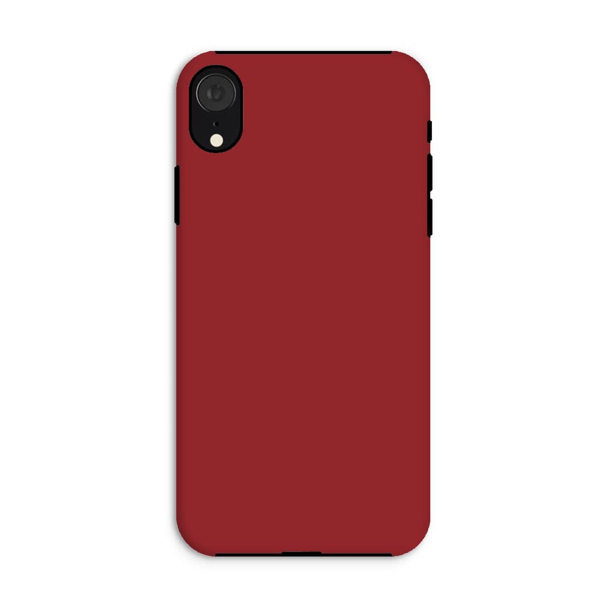 Casezest Mobile Phone Case for iPhone XR / Gloss Pure Mid Red Design