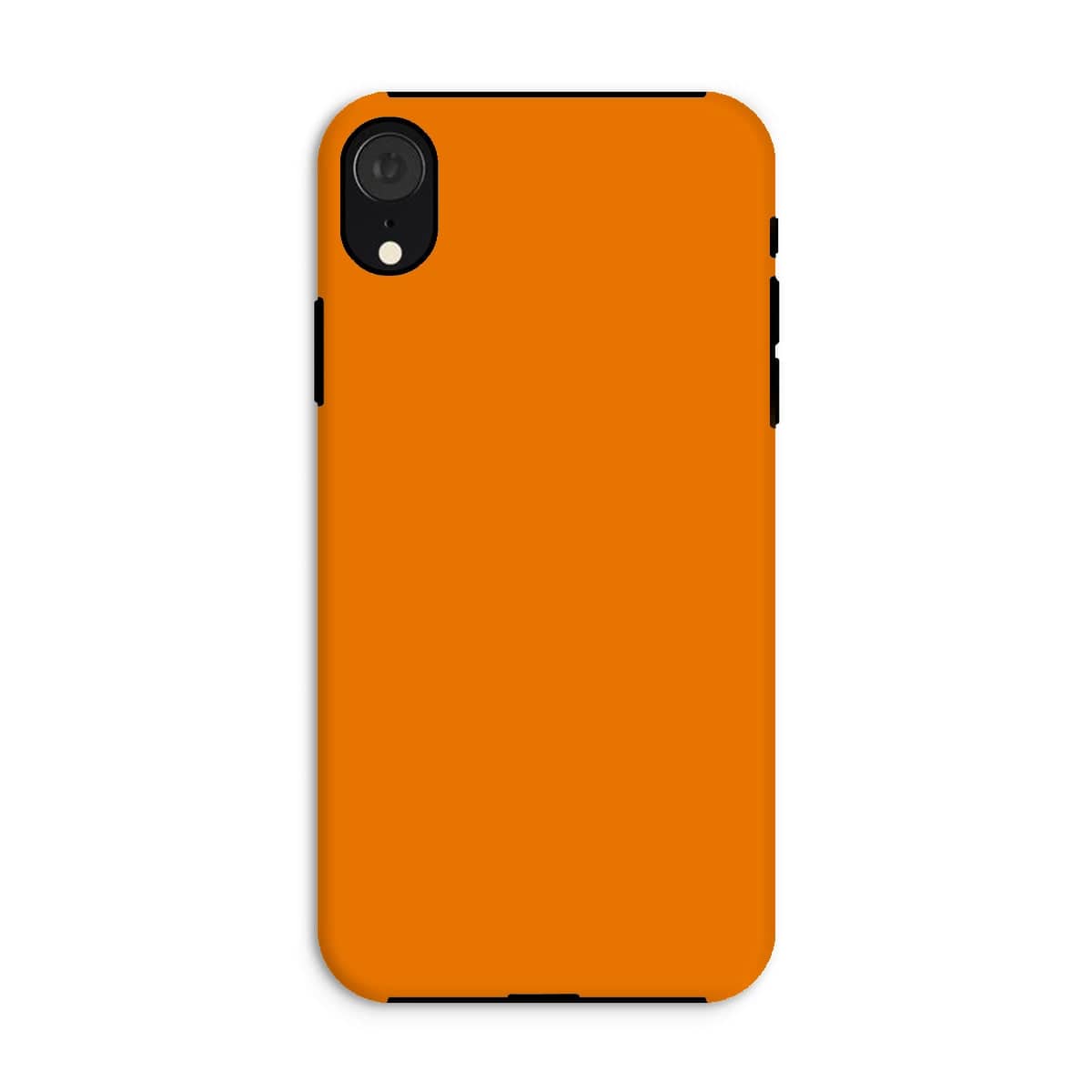 Casezest Mobile Phone Case for iPhone XR / Gloss Pure Orange Design