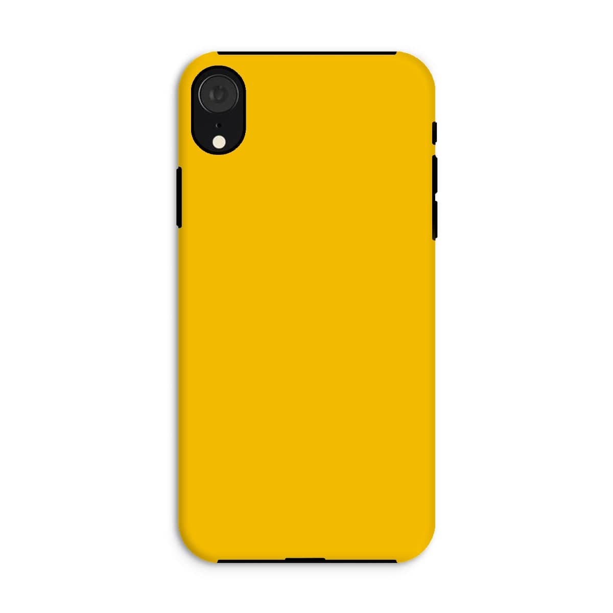 Casezest Mobile Phone Case for iPhone XR / Gloss Pure Yellow Design