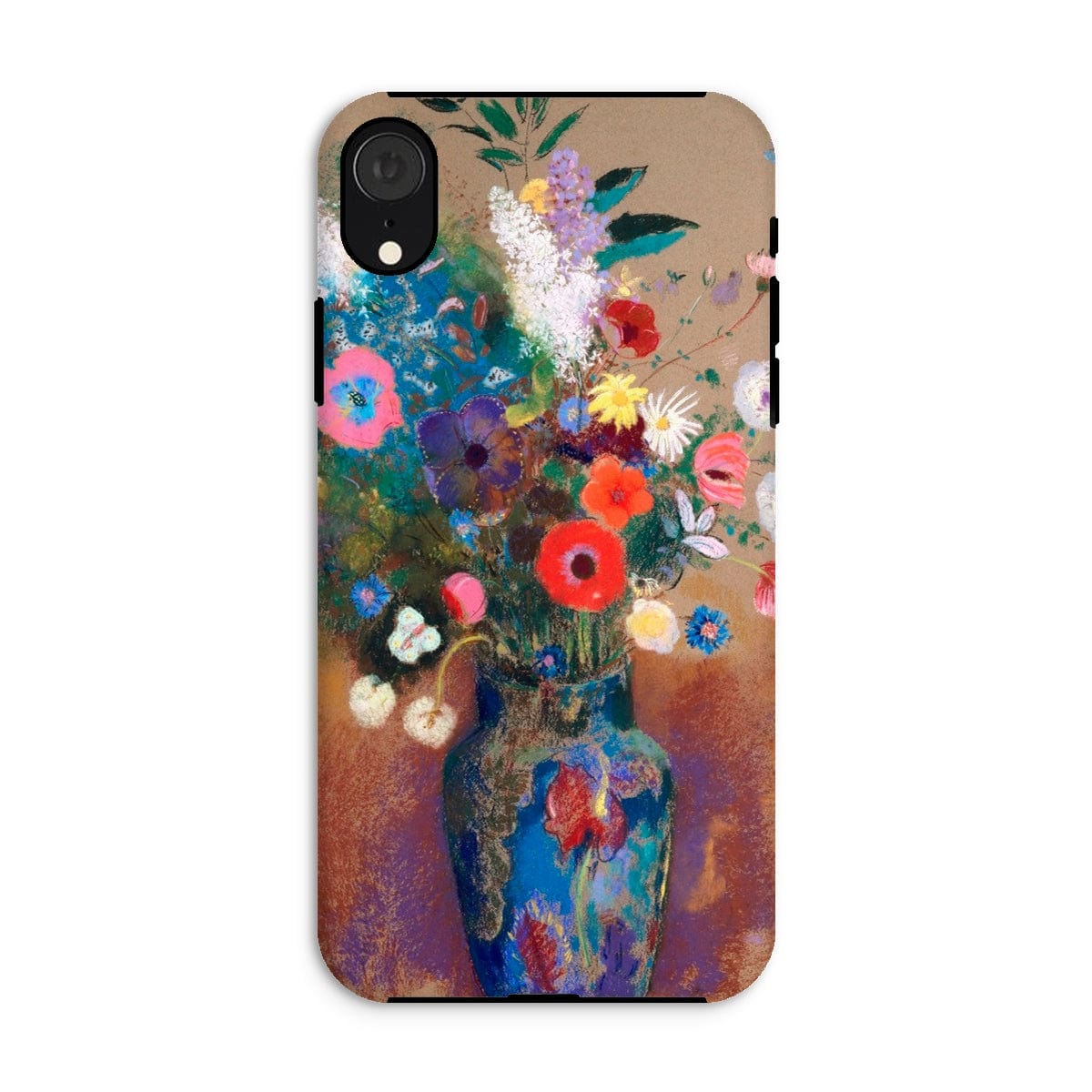 Casezest Mobile Phone Case for iPhone XR / Gloss Redon Bouquet of Flowers Design