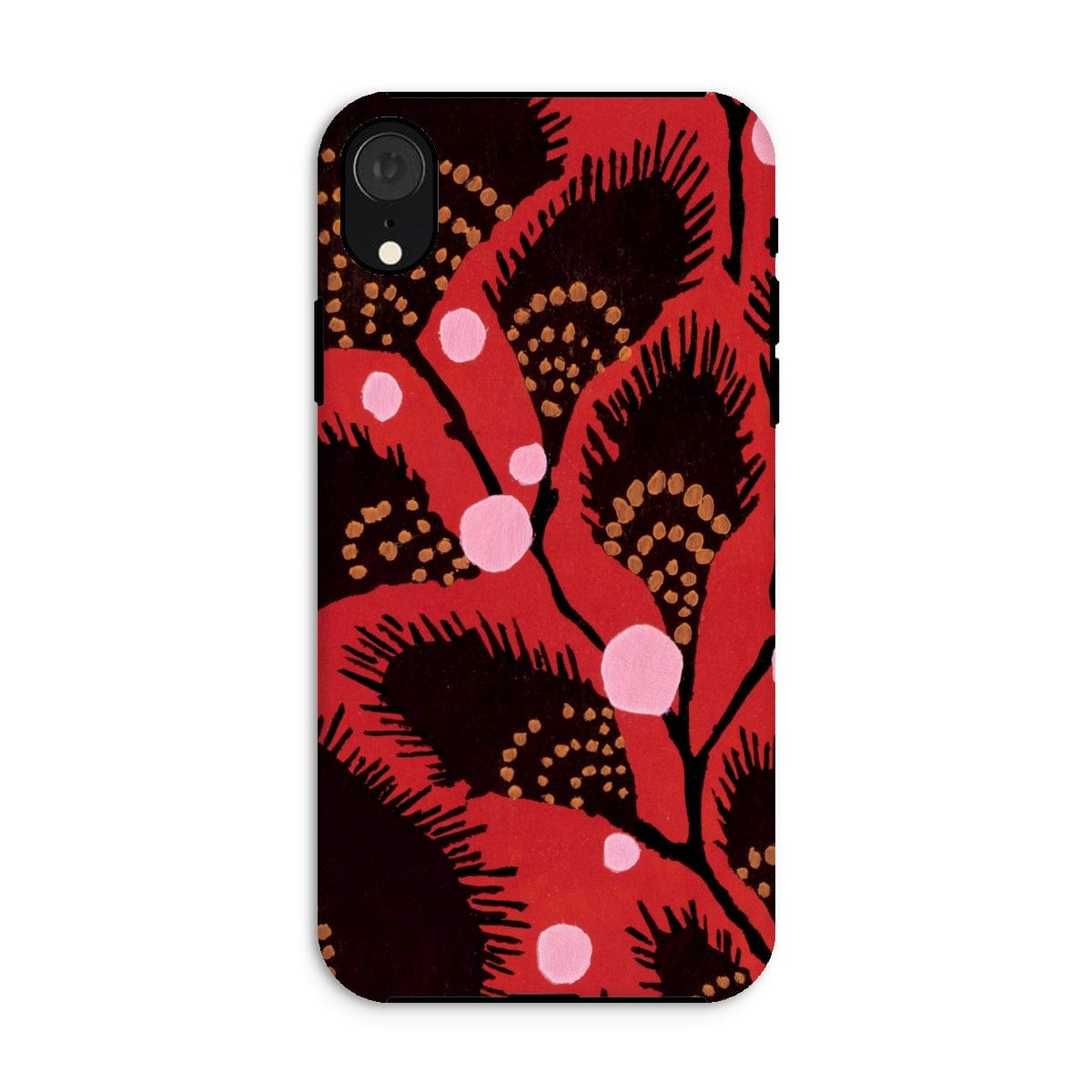 Casezest Mobile Phone Case for iPhone XR / Gloss Séguy Art Deco Flower Design