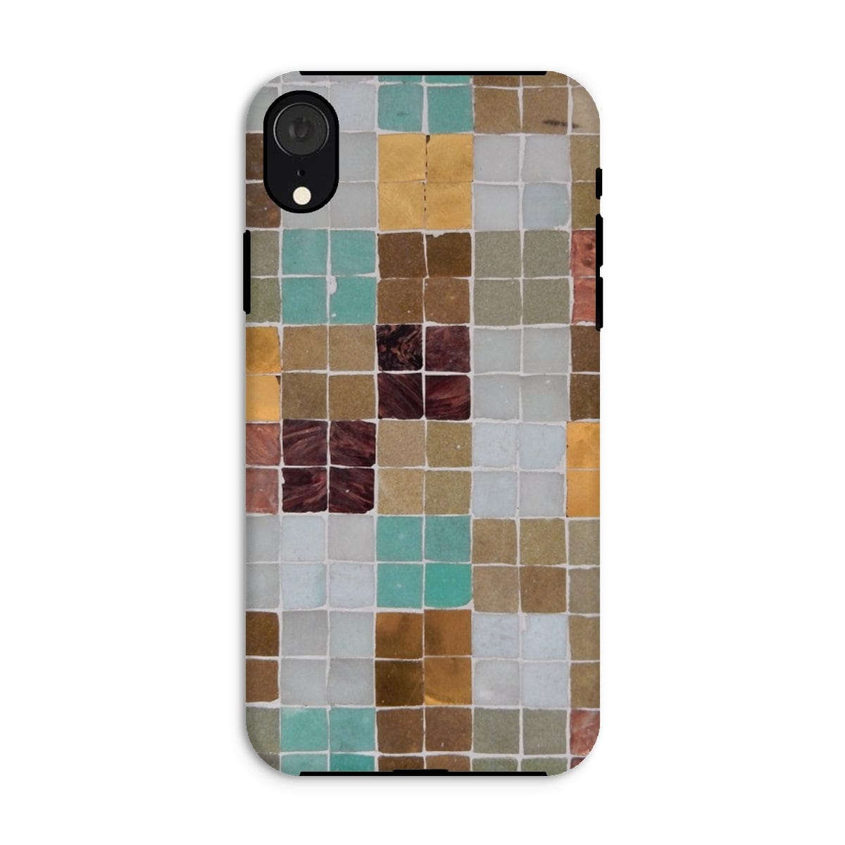 Casezest Mobile Phone Case for iPhone XR / Gloss Soft Mosaic Tile Design