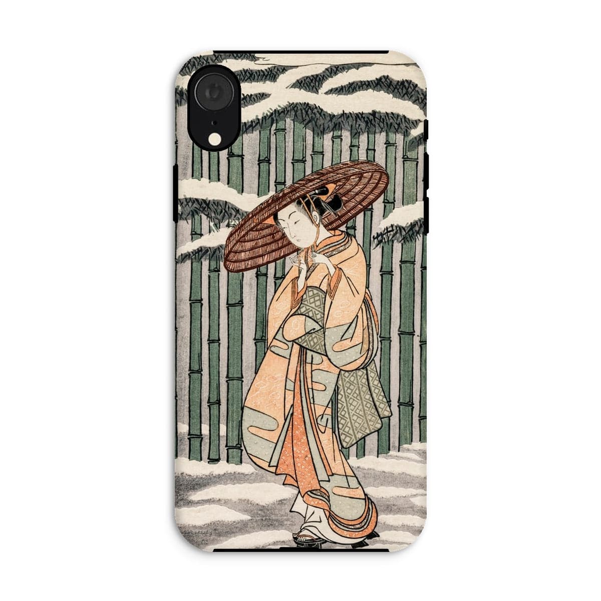 Casezest Mobile Phone Case for iPhone XR / Gloss Suzuki Bamboo Grove Design