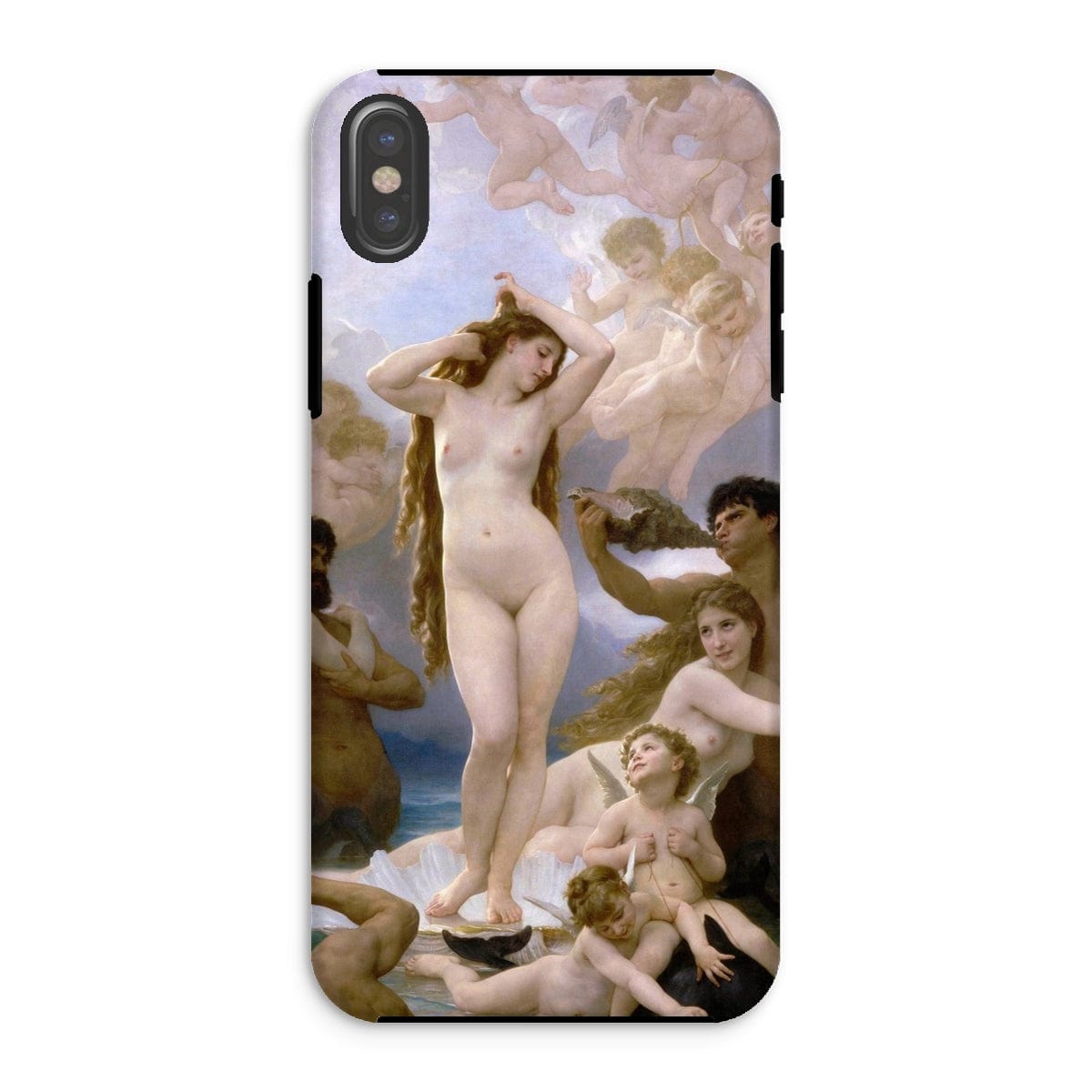 Casezest Mobile Phone Case for iPhone XS / Gloss Bouguereau Birth of Venus Design