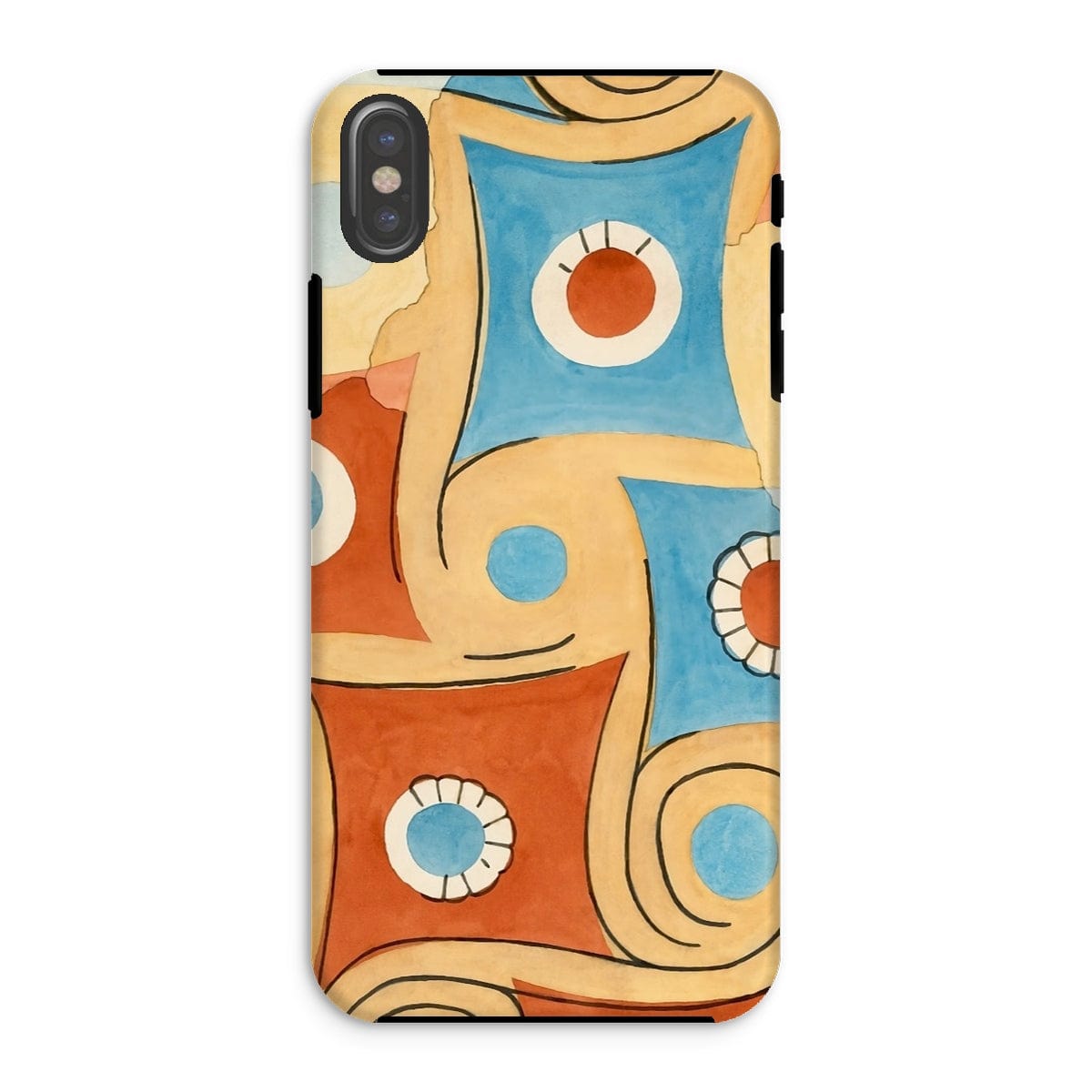 Casezest Mobile Phone Case for iPhone XS / Gloss Egyptian Ceiling Design