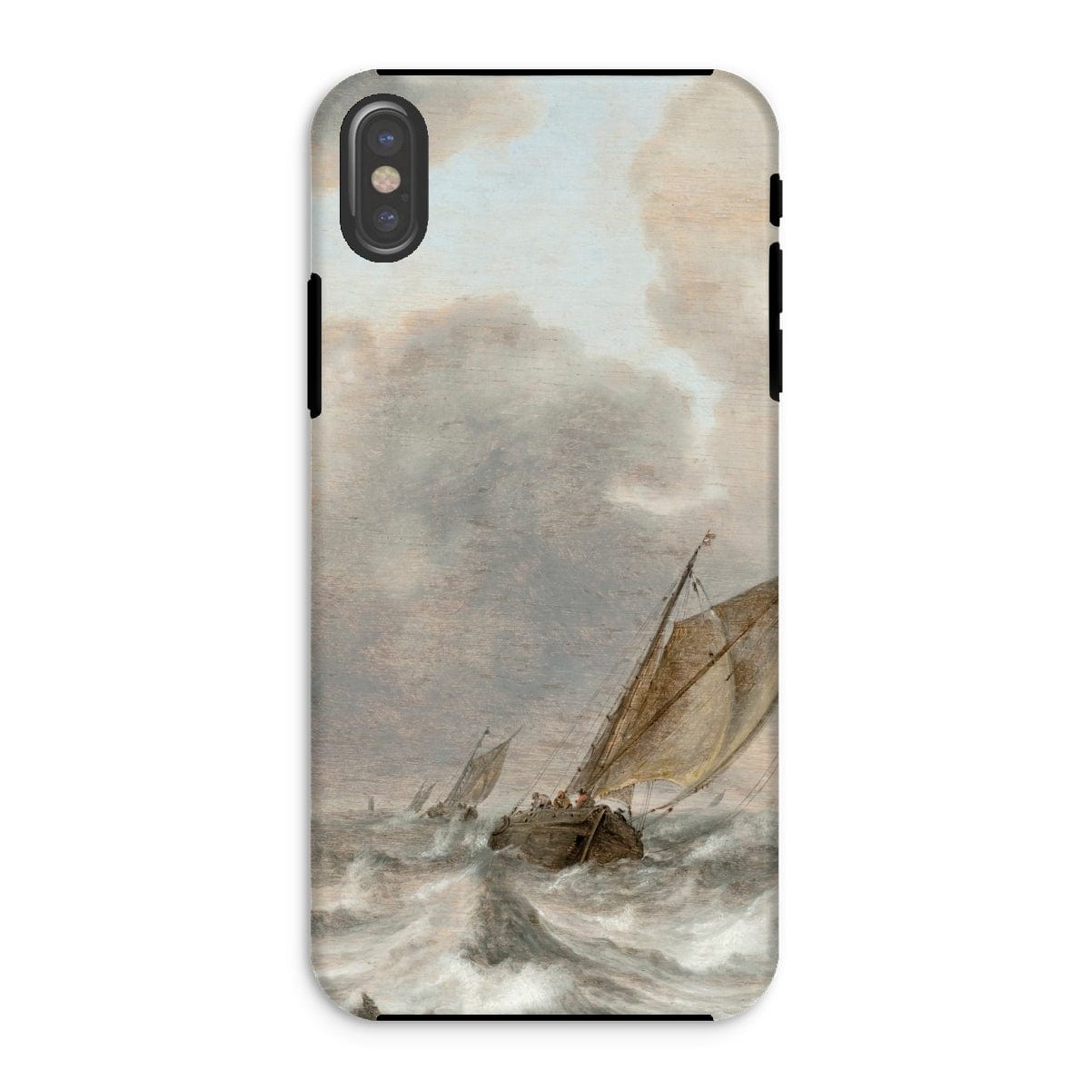 Casezest Mobile Phone Case for iPhone XS / Gloss Ghent Ships Design