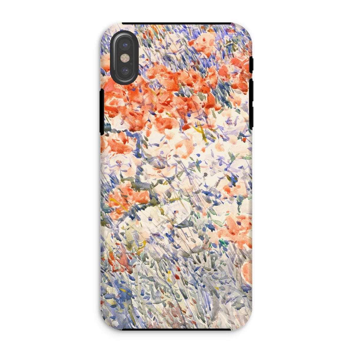 Casezest Mobile Phone Case for iPhone XS / Gloss Island Garden Design