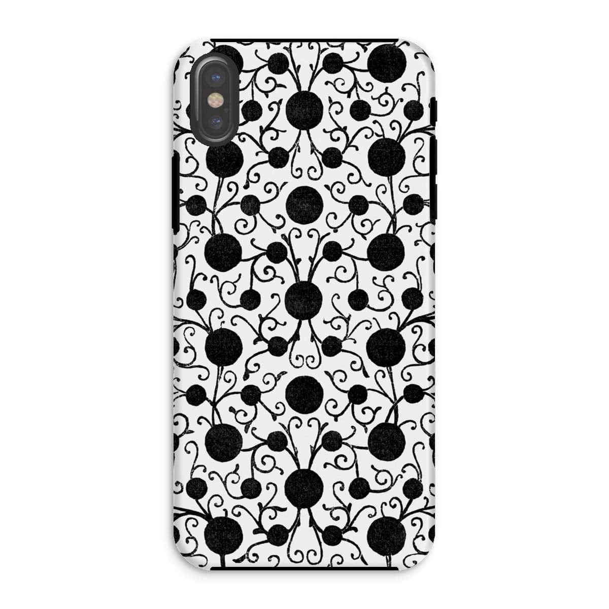 Casezest Mobile Phone Case for iPhone XS / Gloss Jones Botanical Design