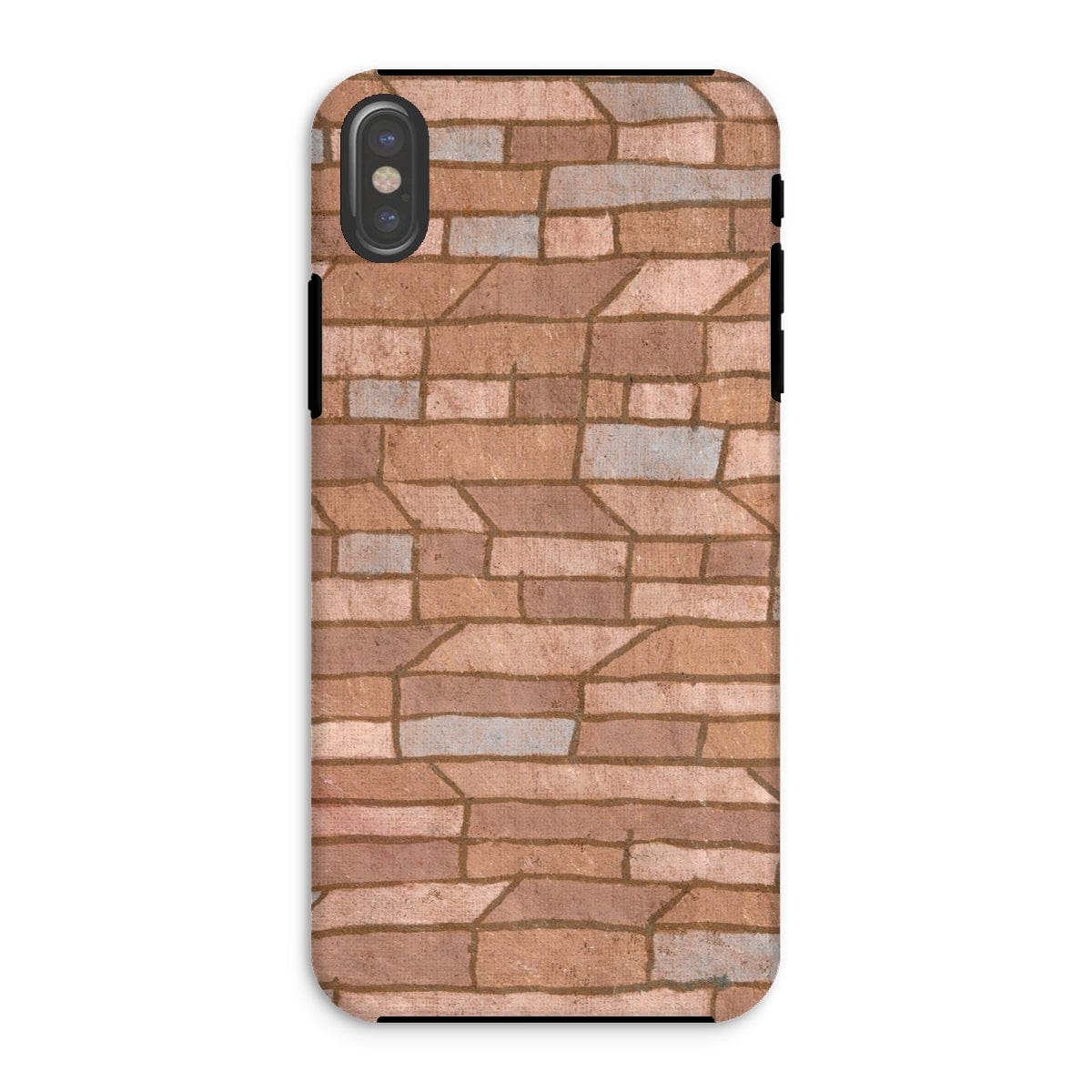 Casezest Mobile Phone Case for iPhone XS / Gloss Klee Barracks Settlement Design