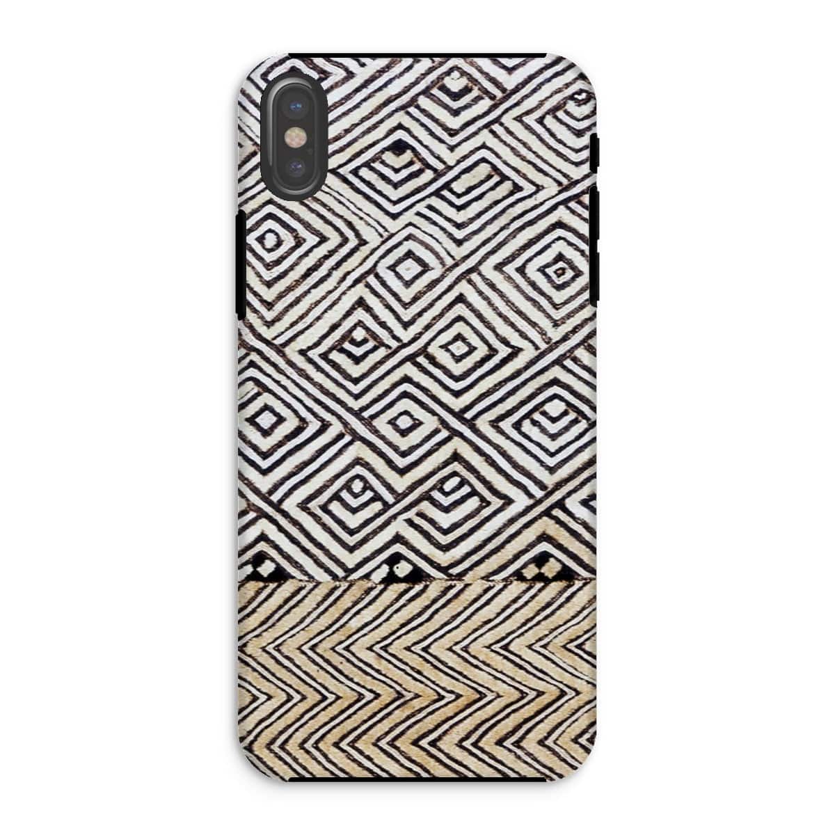 Casezest Mobile Phone Case for iPhone XS / Gloss Kuba's Panel Design