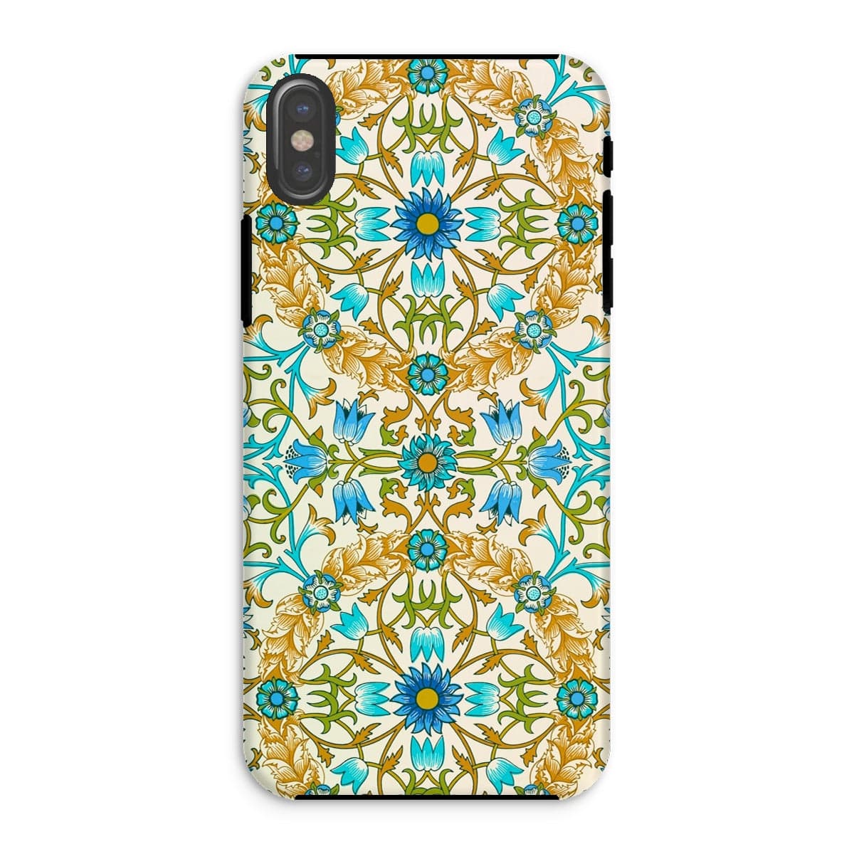 Casezest Mobile Phone Case for iPhone XS / Gloss Morris Vine Design