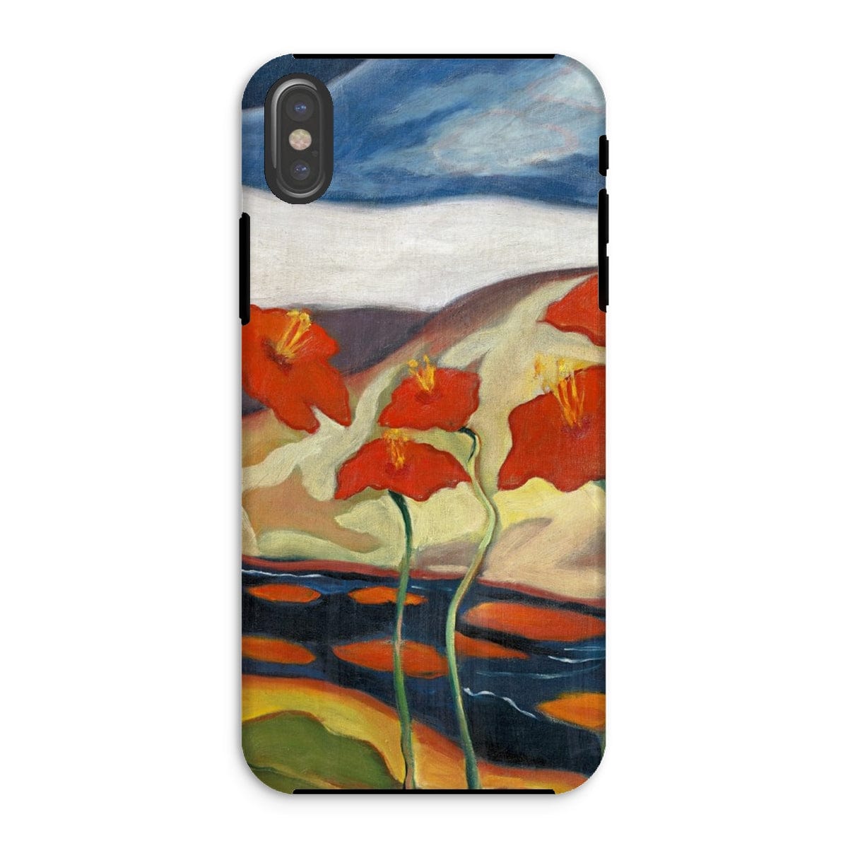 Casezest Mobile Phone Case for iPhone XS / Gloss Palugyay Landsape Design