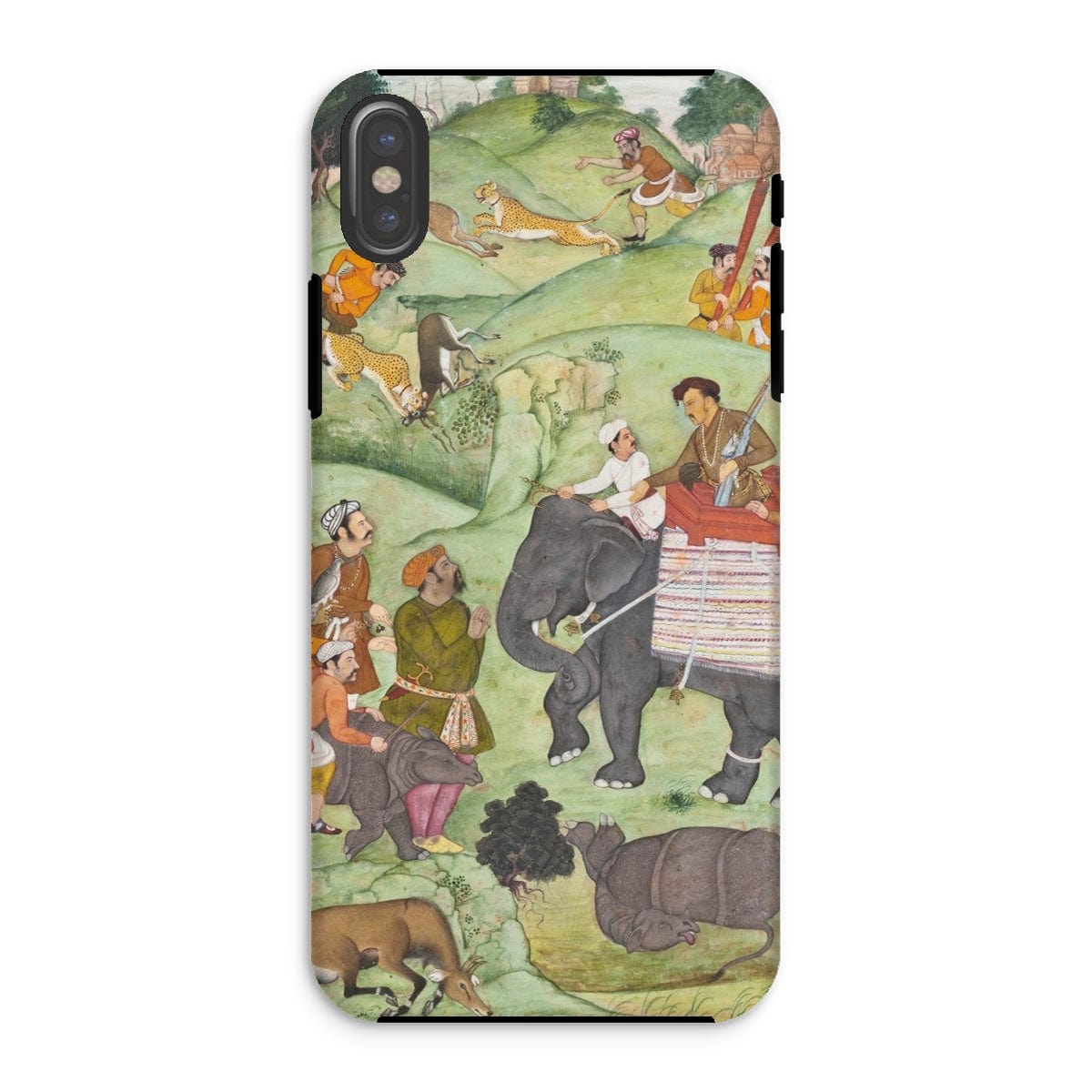 Casezest Mobile Phone Case for iPhone XS / Gloss Prince Salim Hunt Design