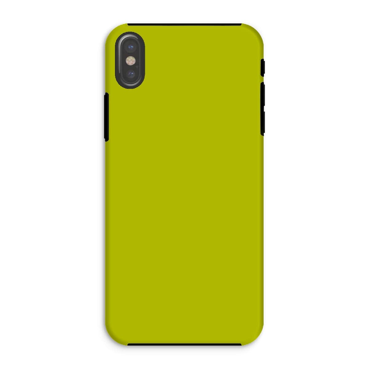 Casezest Mobile Phone Case for iPhone XS / Gloss Pure Bright Green Design