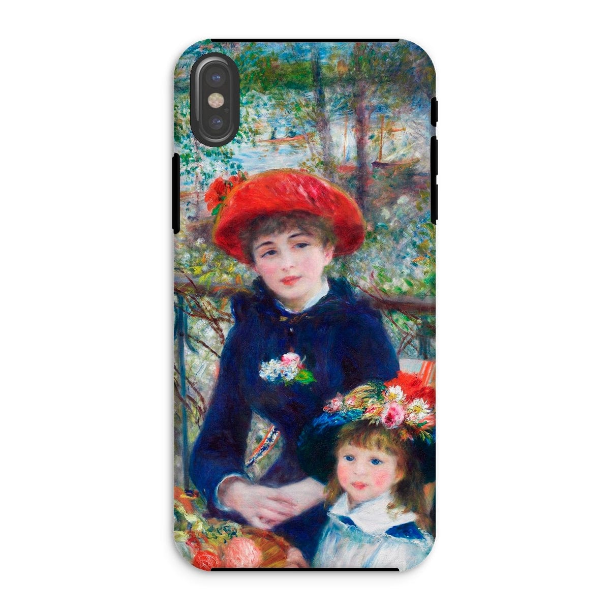 Casezest Mobile Phone Case for iPhone XS / Gloss Renoir Two Sisters Design