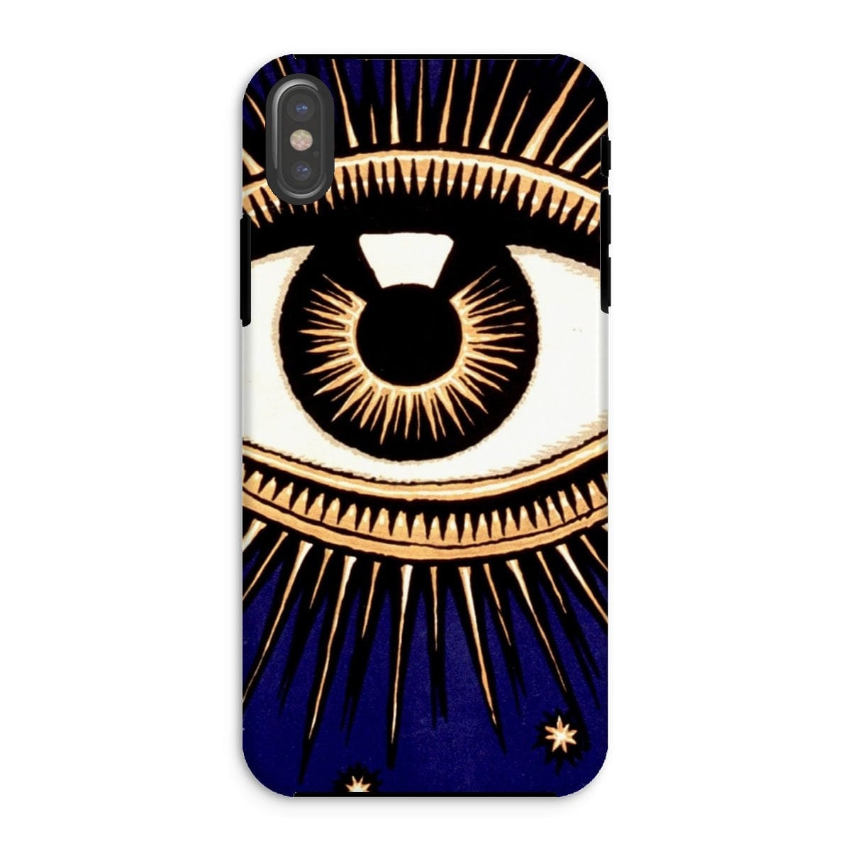 Casezest Mobile Phone Case for iPhone XS / Gloss Starry Eye Design