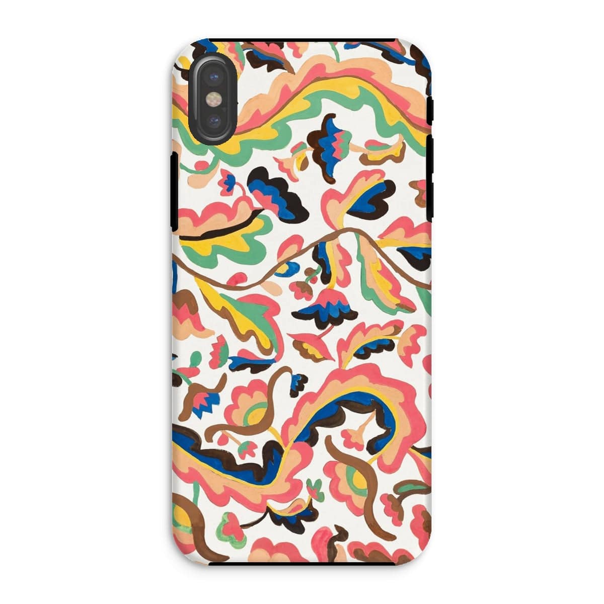 Casezest Mobile Phone Case for iPhone XS / Gloss Wiswall Colcha Design