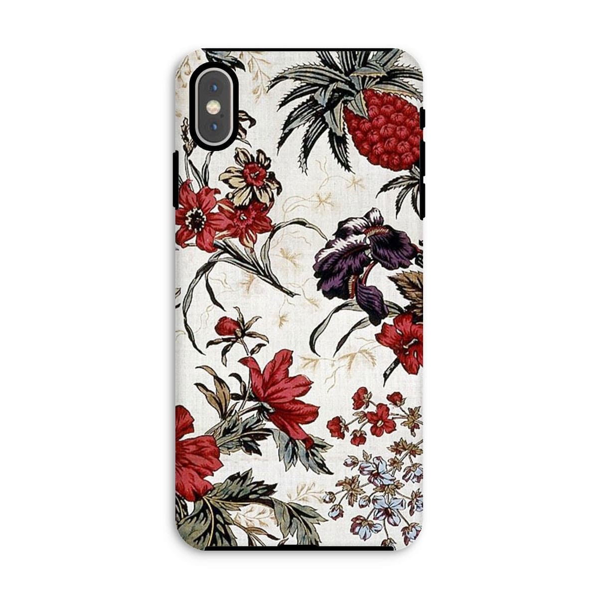 Casezest Mobile Phone Case for iPhone XS Max / Gloss Antique Floral Design