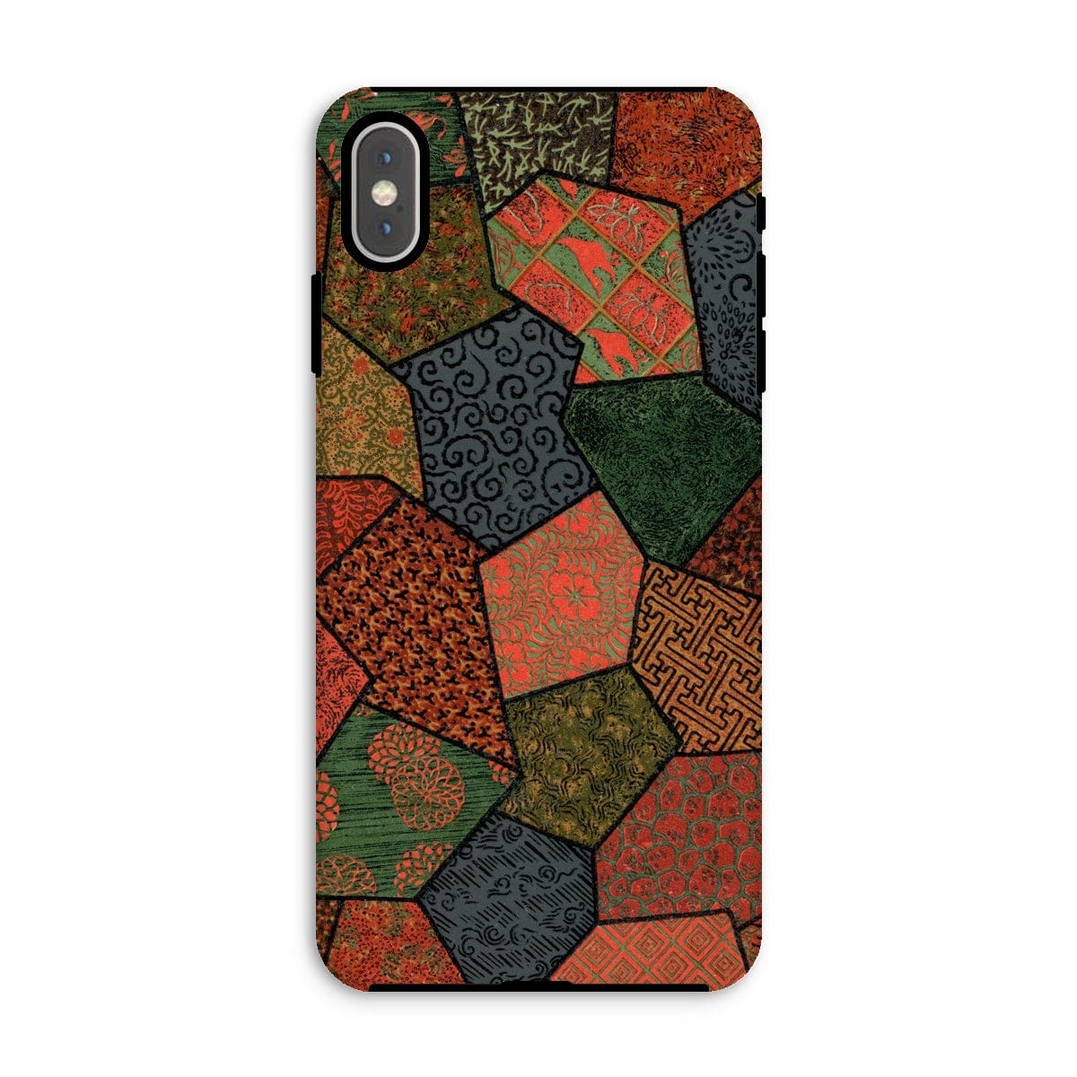 Casezest Mobile Phone Case for iPhone XS Max / Gloss Audsley Polygonal Design