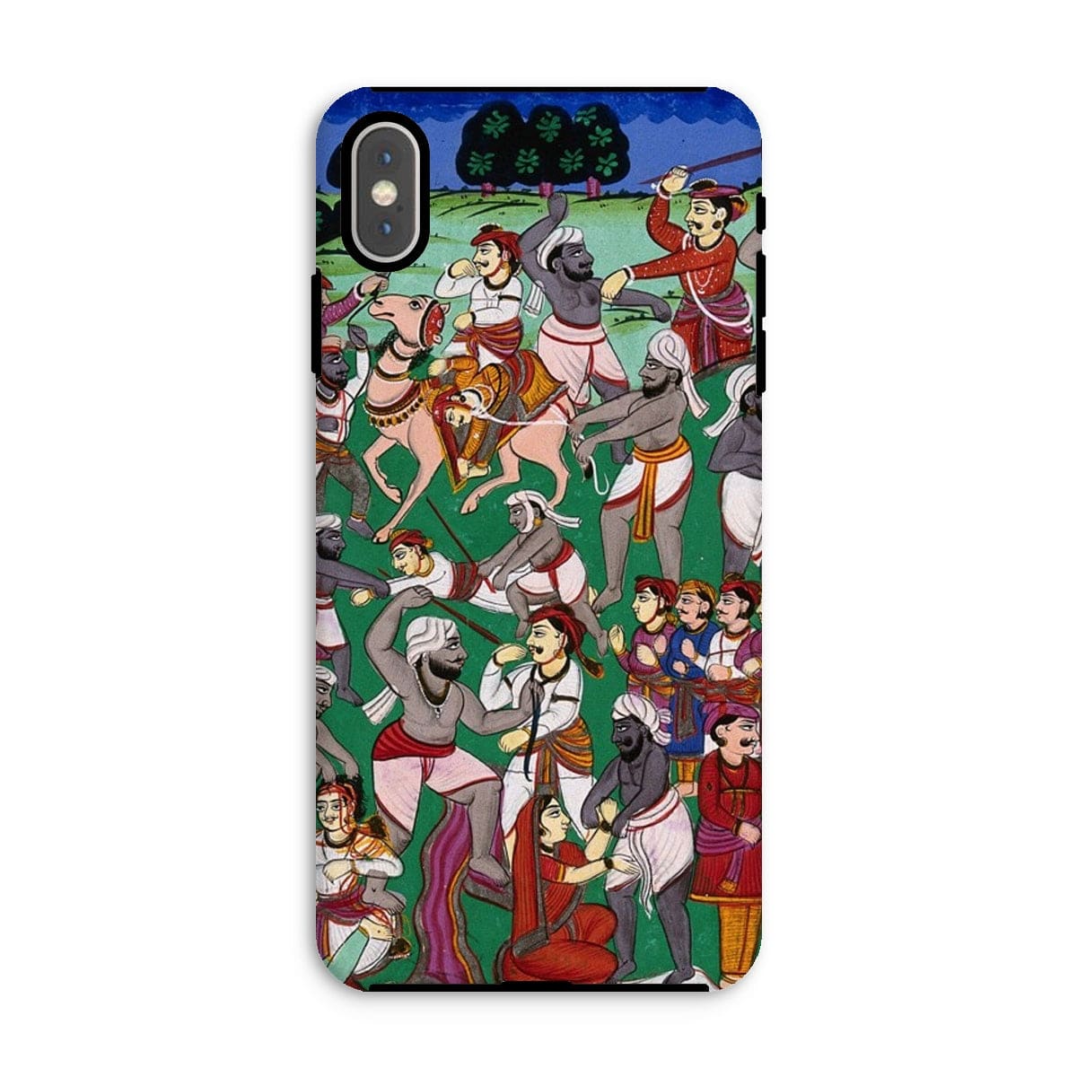 Casezest Mobile Phone Case for iPhone XS Max / Gloss Battle Design