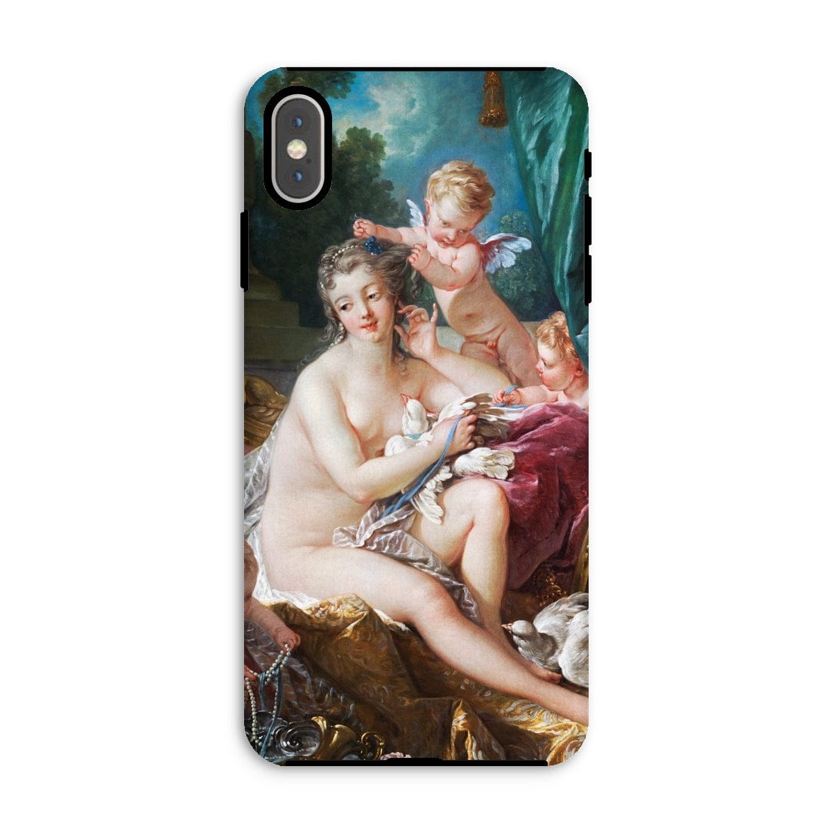 Casezest Mobile Phone Case for iPhone XS Max / Gloss Boucher Toilette of Venus Design