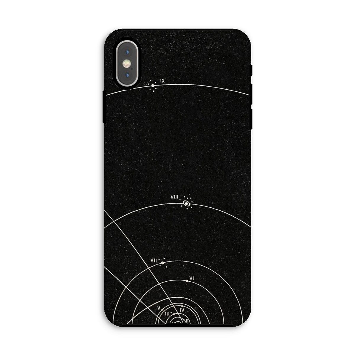 Casezest Mobile Phone Case for iPhone XS Max / Gloss Brocklesby Astronomy Design