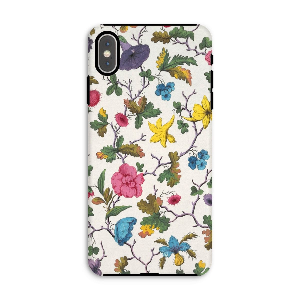 Casezest Mobile Phone Case for iPhone XS Max / Gloss DuBois Floral Design