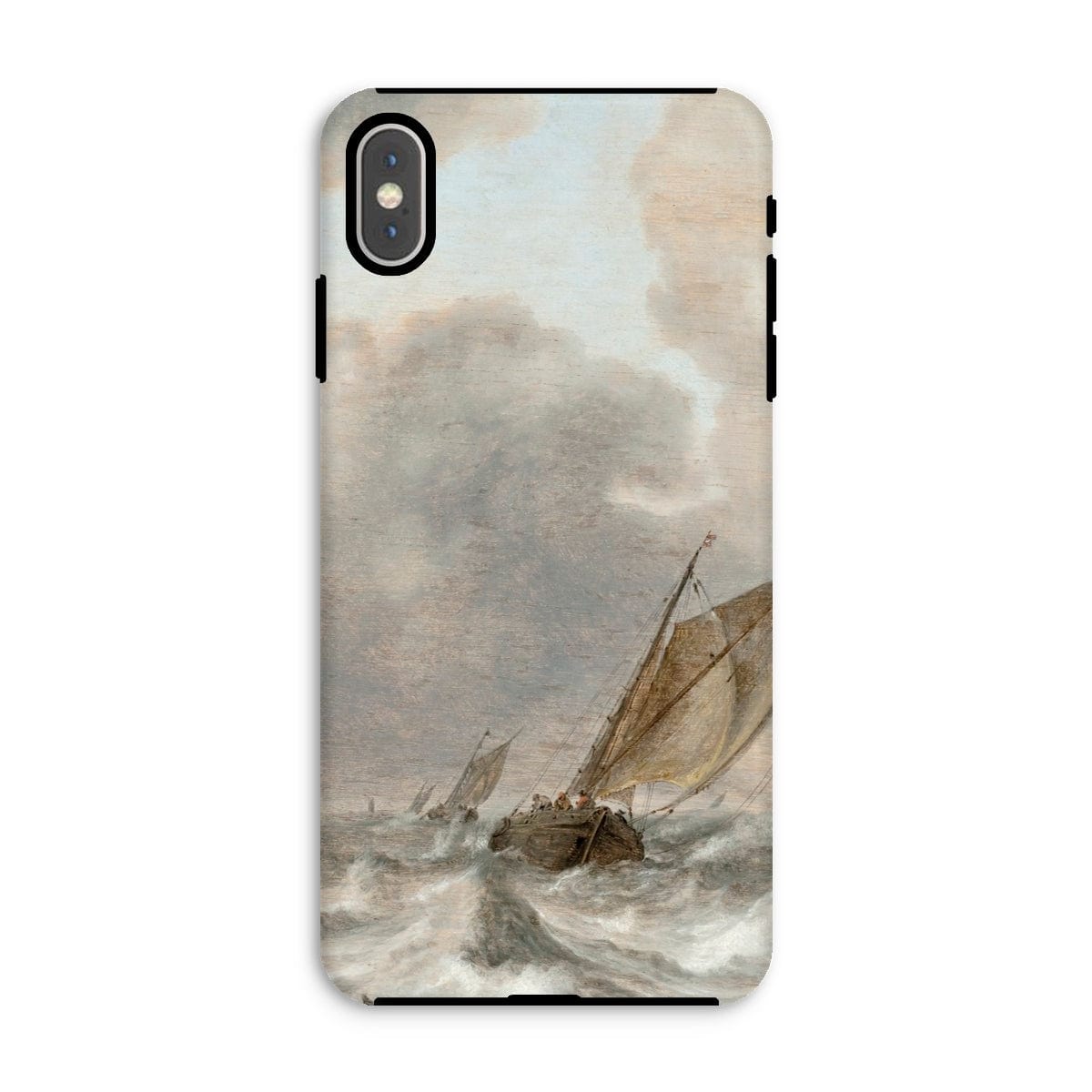 Casezest Mobile Phone Case for iPhone XS Max / Gloss Ghent Ships Design