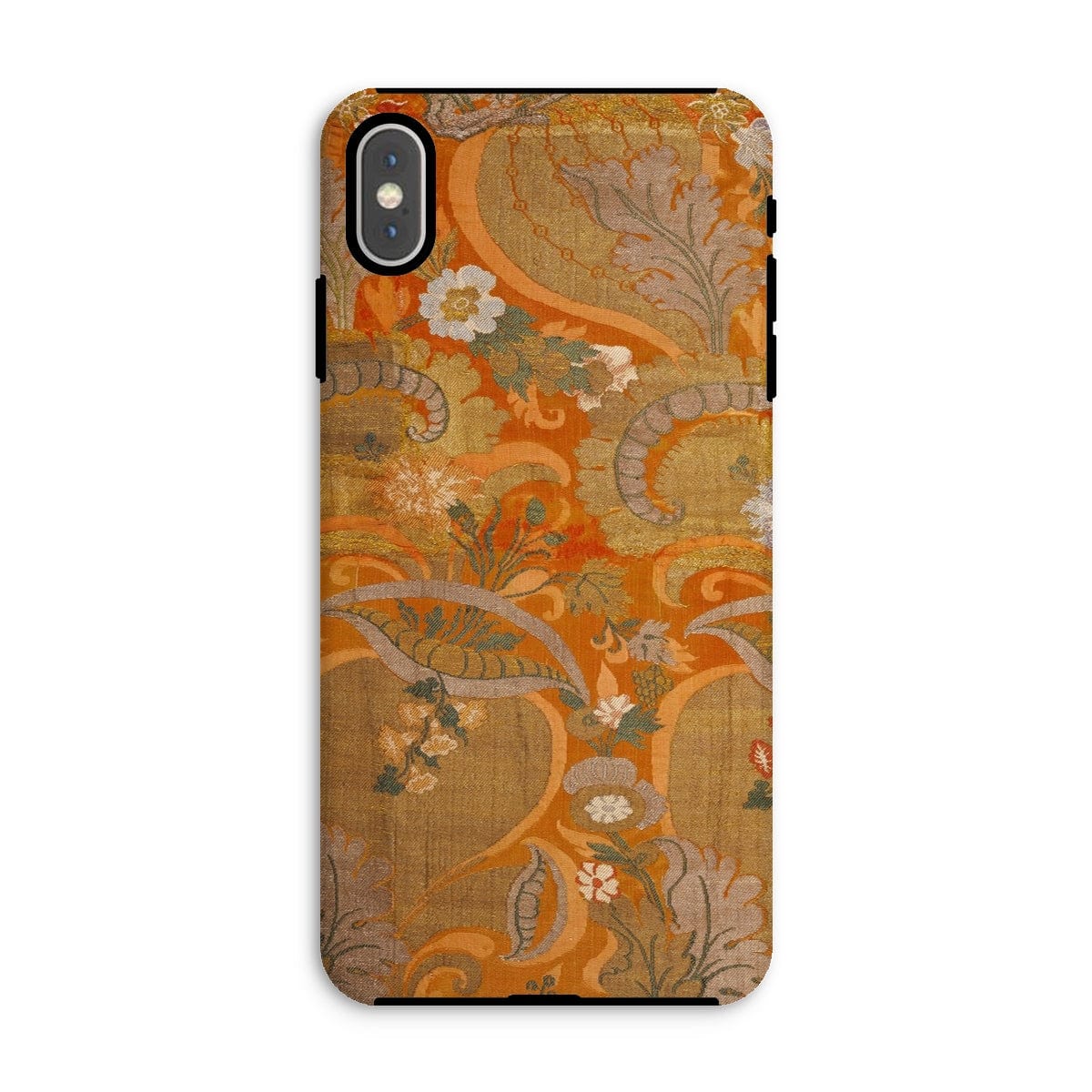 Casezest Mobile Phone Case for iPhone XS Max / Gloss Golden Silk Design