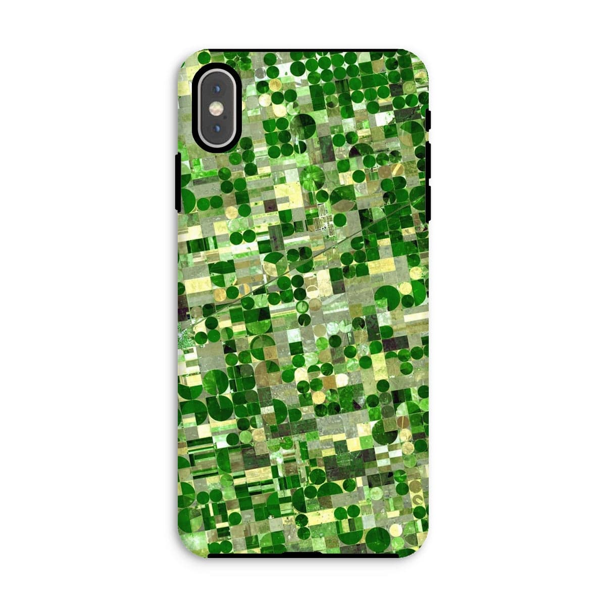 Casezest Mobile Phone Case for iPhone XS Max / Gloss Kansas Crop Circles Design