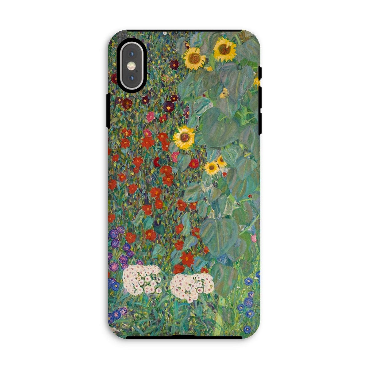 Casezest Mobile Phone Case for iPhone XS Max / Gloss Klimt Farm Garden Design