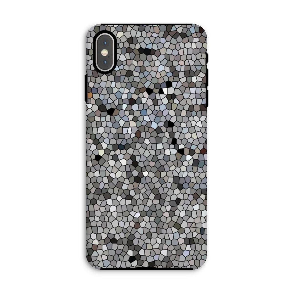 Casezest Mobile Phone Case for iPhone XS Max / Gloss Mosaic Texture Design