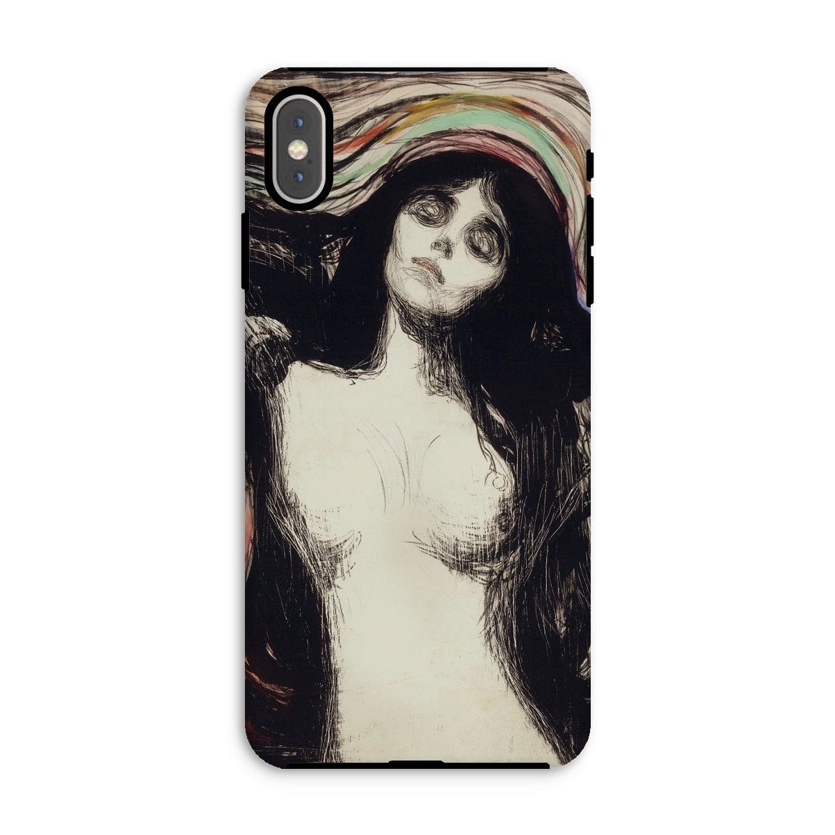 Casezest Mobile Phone Case for iPhone XS Max / Gloss Munch Madonna Design