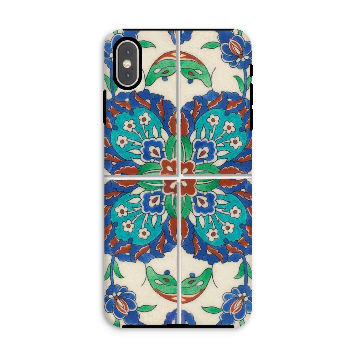 Casezest Mobile Phone Case for iPhone XS Max / Gloss Persian Style Tile Design