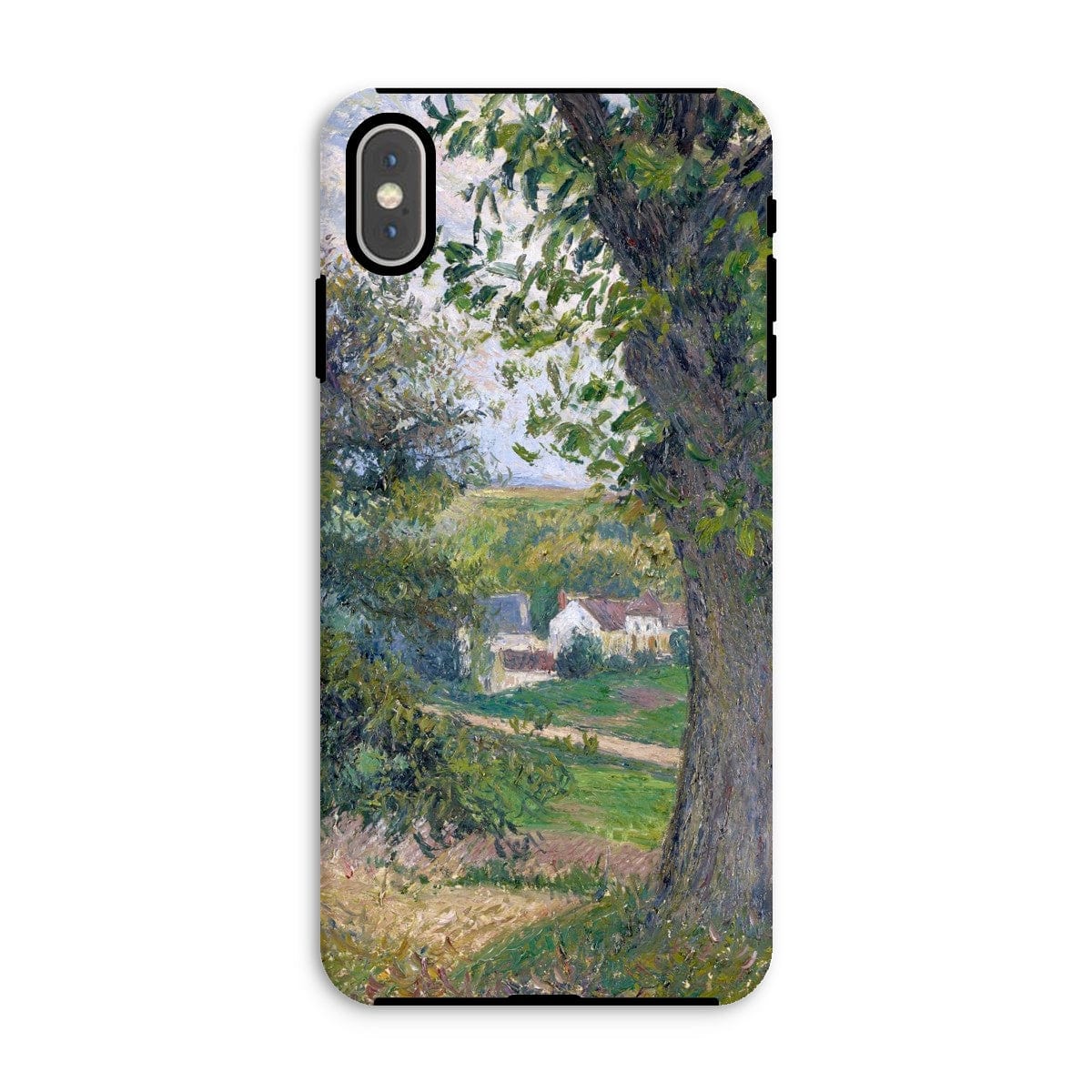 Casezest Mobile Phone Case for iPhone XS Max / Gloss Pissarro Chestnut Trees Design