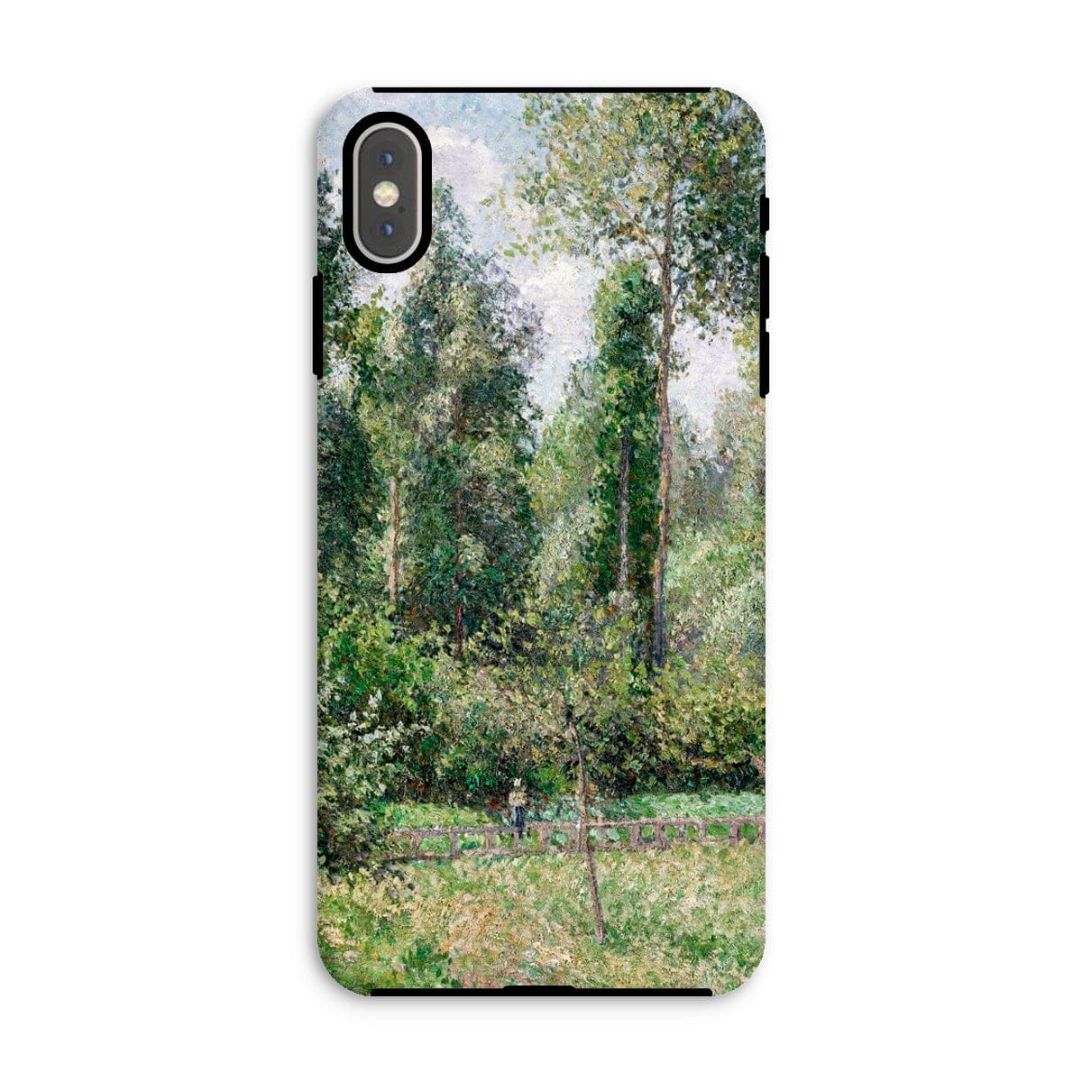 Casezest Mobile Phone Case for iPhone XS Max / Gloss Pissarro Poplars Design