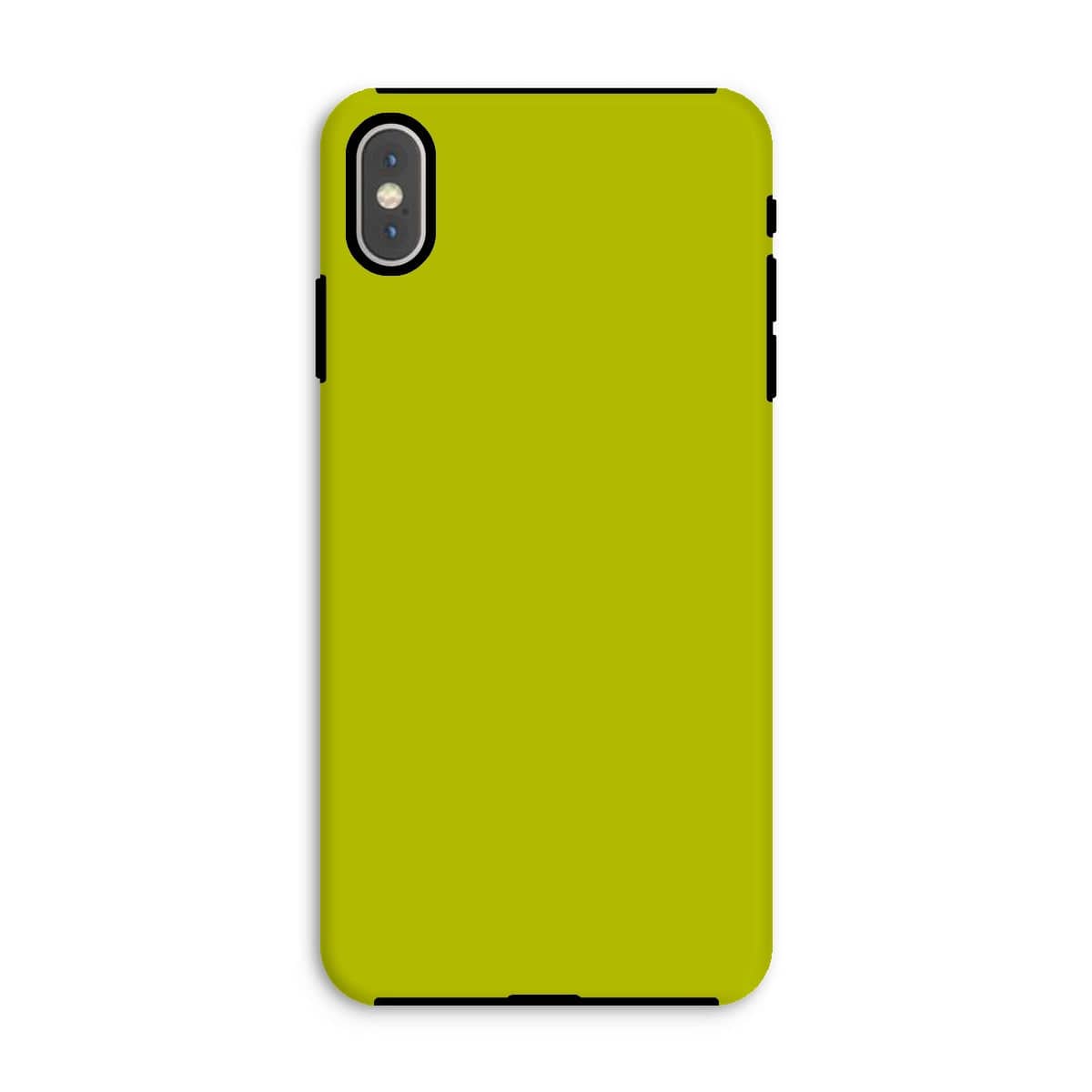 Casezest Mobile Phone Case for iPhone XS Max / Gloss Pure Bright Green Design