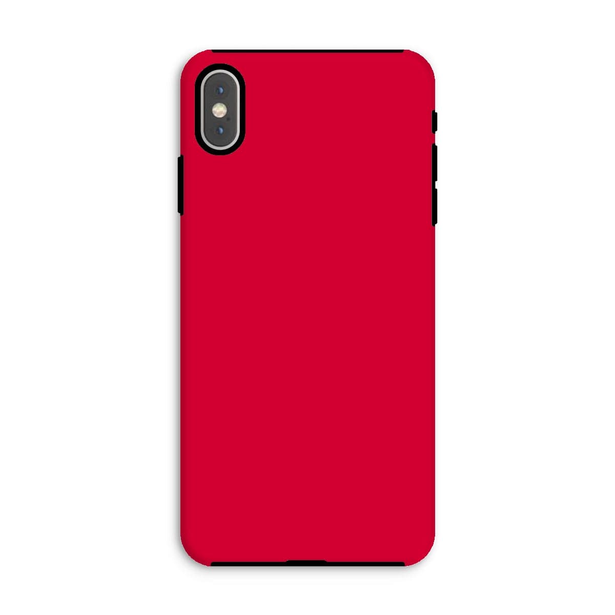 Casezest Mobile Phone Case for iPhone XS Max / Gloss Pure Bright Red Design